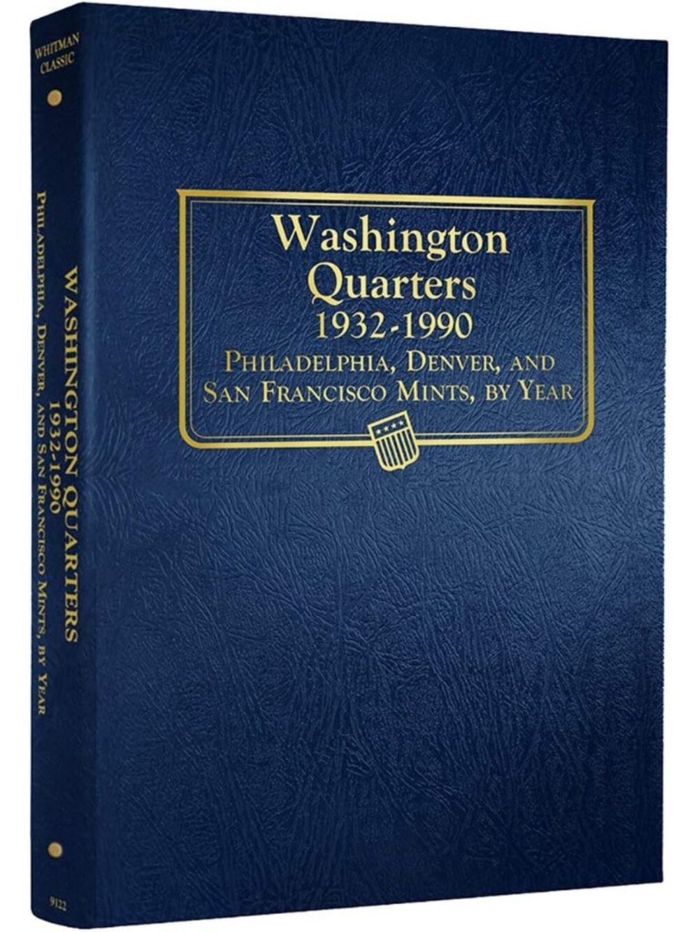 Vintage Washington Quarter Coin Album 1932-1990 | Collectible Coin Holder